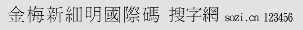 金梅新細明國際碼