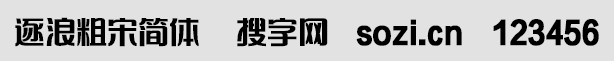 逐浪粗宋簡體