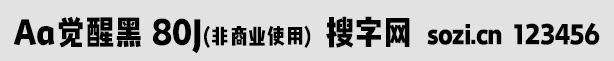 Aa覺醒黑 80J