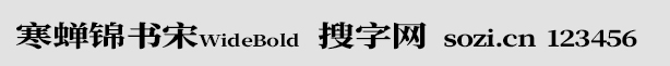 s\WideBold